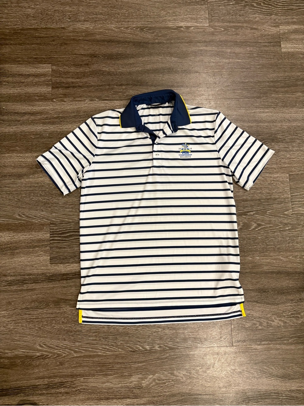 Polo Ralph Lauren Golf Polo Men’s Large White 2018 PGA Championship Bellerive
